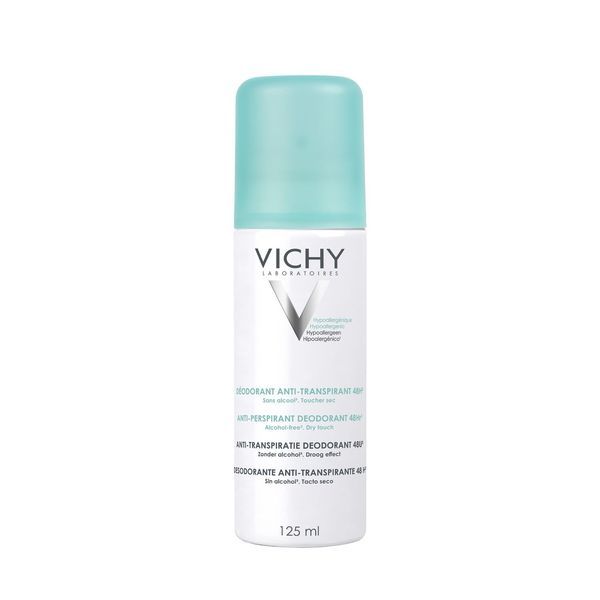 VICHY DEODORANT ANTITRANSPIRANT 48 H SPRAY Spray déodorant antitranspirant 48 H, spray 125 ml