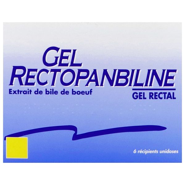 GEL RECTOPANBILINE gel rectal B/6