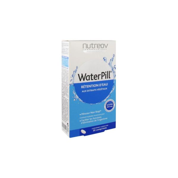 Nutreov Water Pill Rétention d'Eau 30 Comprimés