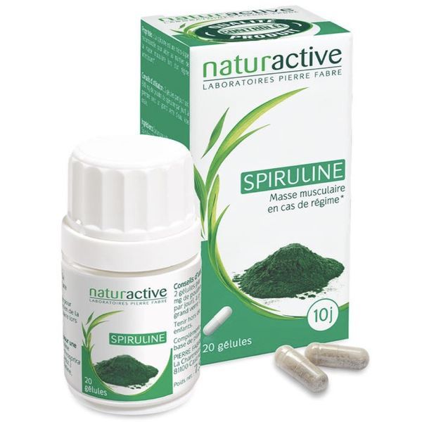 NATURACTIVE SPIRULINE 20 GEL