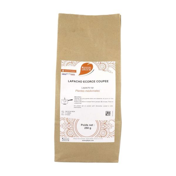 LAPACHO PHARMA PLANTES Ecorce de lapacho, vrac, coupée, sac 250 g