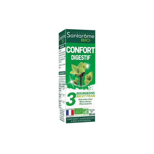 Santarome - Confort digestif BIO - flacon pipette de 30 ml