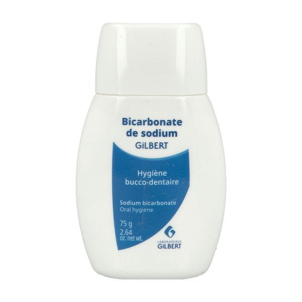 DENTIDOSE BICARBONATE DE SODIUM Bicarbonate de sodium ou carbonate monosodique, conditionné, fl 75 g