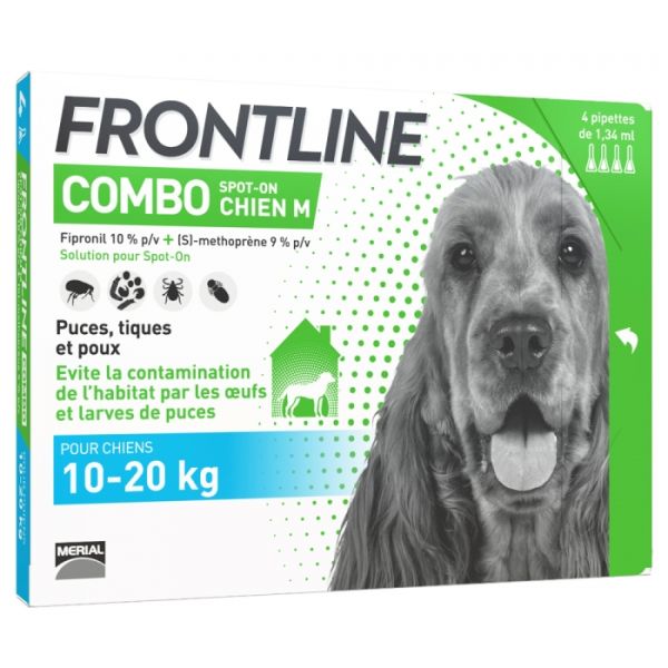 Frontline Combo Spot-On Chien M (Pipette A Embout Secable) 3,34 Ml 4