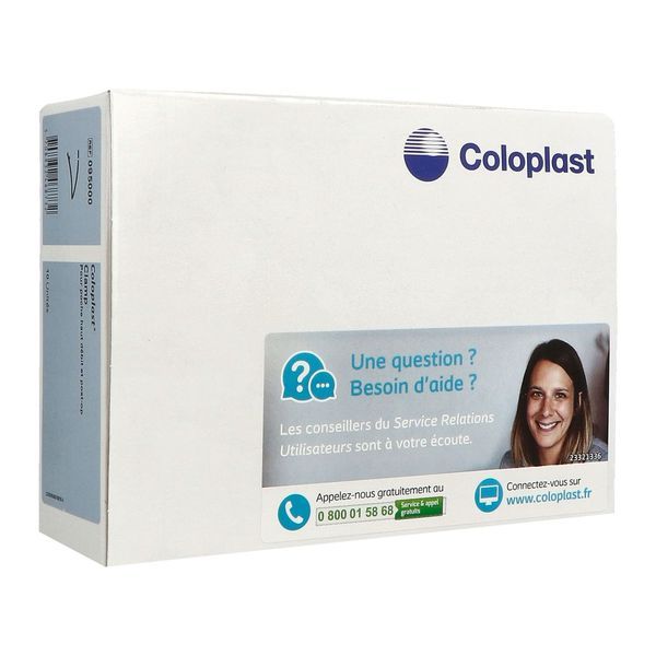 COLOPLAST CLAMP Clamp de sécurité rigide, réutilisable, sachet 10