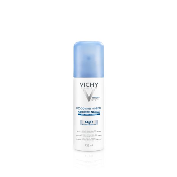 Vichy Deodorant Mineral Sans Sels D'Aluminium Efficacite 48H Liquide Flacon 125 Ml 1