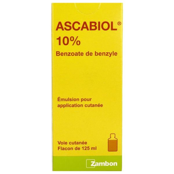 Ascabiol 10% (Benzoate De Benzyle) Emulsion Pour Application Cutanee 125 Ml En Flacon