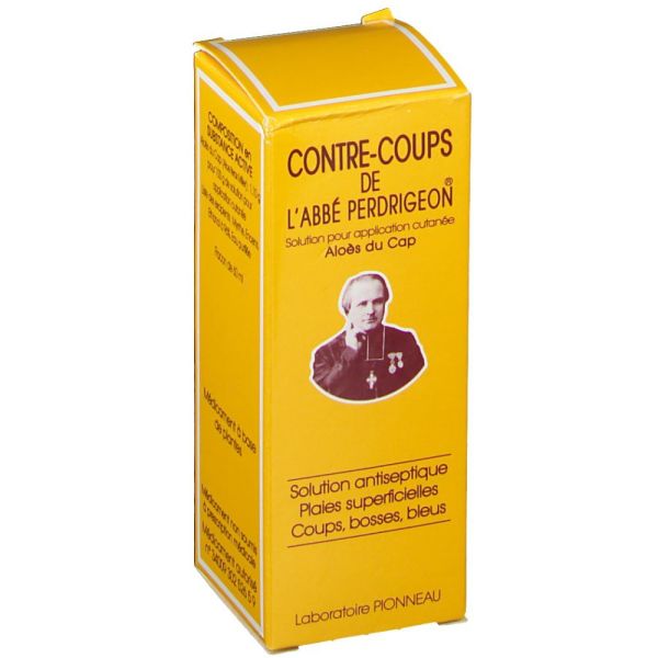 Contre-Coups De L'Abbe Perdrigeon Solution Pour Application Cutanee 1 Flacon(S) En Verre Jaune(Brun) De 60 Ml