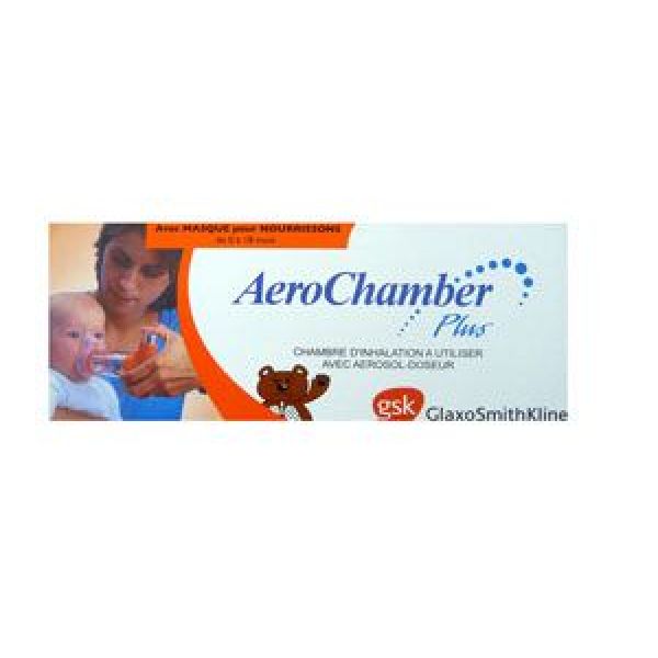 Aerochamber Plus Chambre D'Inhalation Avec Masque Nourrisson 1