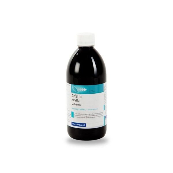 EPS ALFALFA  500ML Extraits fluides de Plantes fraîches Standardisés et Glycérinés
