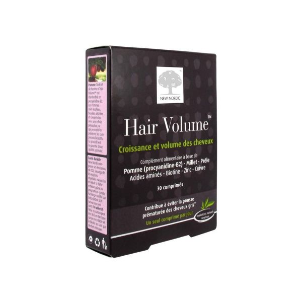 Hair Volume Tonicite Et Dynamisme Des Cheveux / Favorise La Pousse Et La Pigmentation Comprime 30