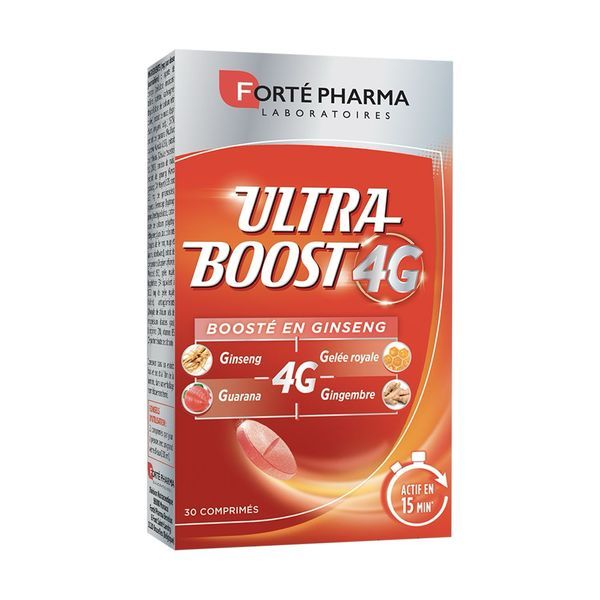 FORTE PHARMA VITALITE 4 G ULTRA BOOST BOITE DE 30 COMPRIMES A AVALER