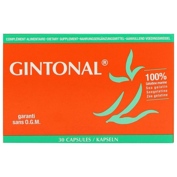 DERGAM GINTONAL CAPS 30