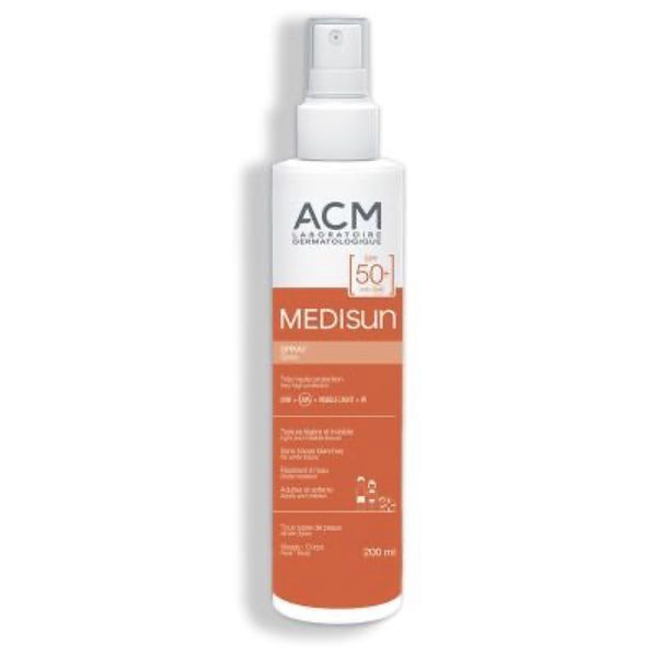 MEDISUN SPRAY SPF 50+ Spray solaire très haute protection, SPF 50+, spray 200 ml