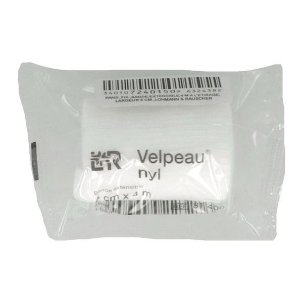 VELPEAUNYL Bande extensible pour pansement, 4 m x 5 cm (ref. V1455), unité