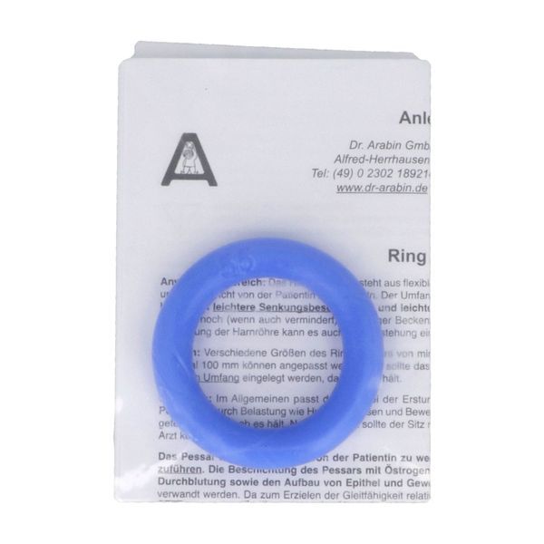 Gyneas Dr Arabin Ring Pessaire 55 Mm Bleu T2 1