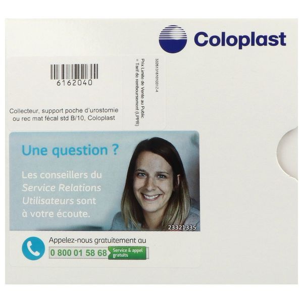 ALTERNA PLUS SUPPORT Support protecteur cutané hydrocolloïde système 2 pièces Standard, diamètre 40 mm (ref. 13141), bt 10
